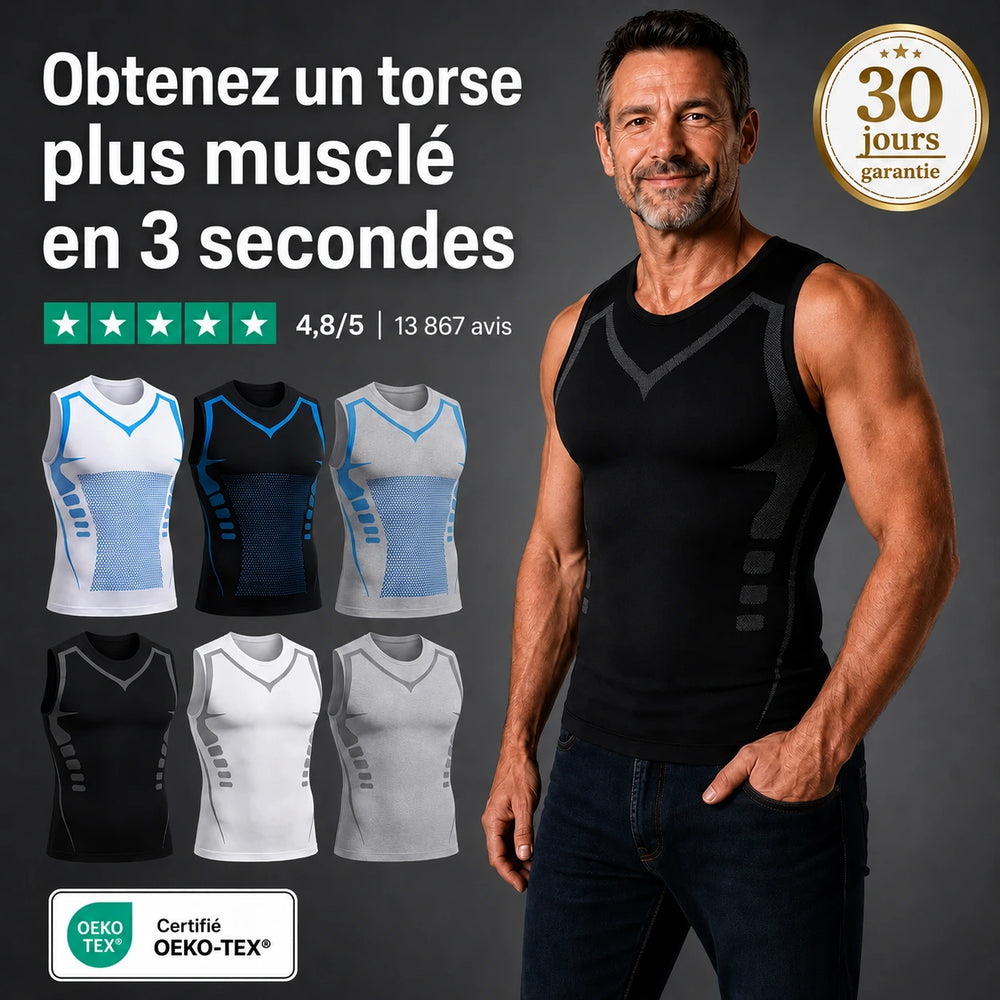 Nimbe™ — Plus besoin de rentrer le ventre. Il reste plat tout seul.