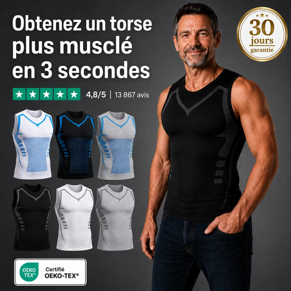 Nimbe™ — Plus besoin de rentrer le ventre. Il reste plat tout seul.