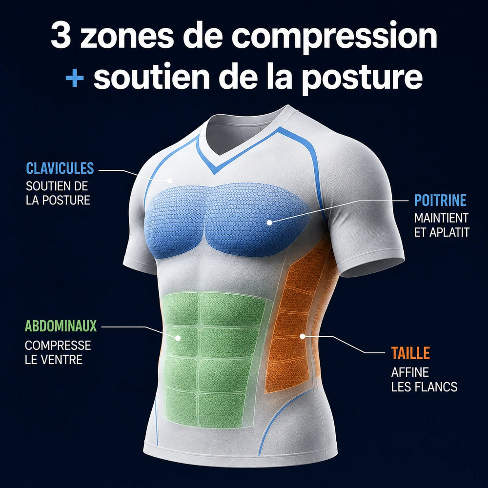 Nimbe™ — Plus besoin de rentrer le ventre. Il reste plat tout seul.