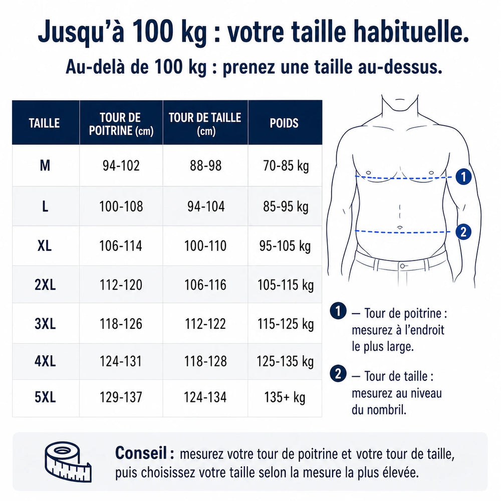 Nimbe™ — Plus besoin de rentrer le ventre. Il reste plat tout seul.