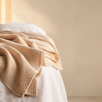 La Couverture 100 % Mousseline de Coton